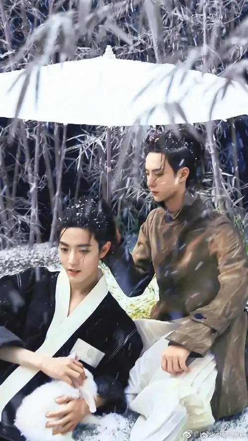 肖战王一博陈情令无羁录制三周年