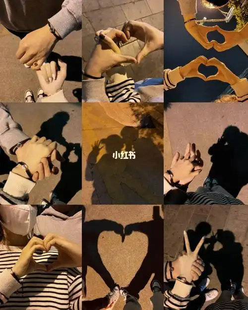 情侣牵手照50夜晚散步如何拍出氛围感