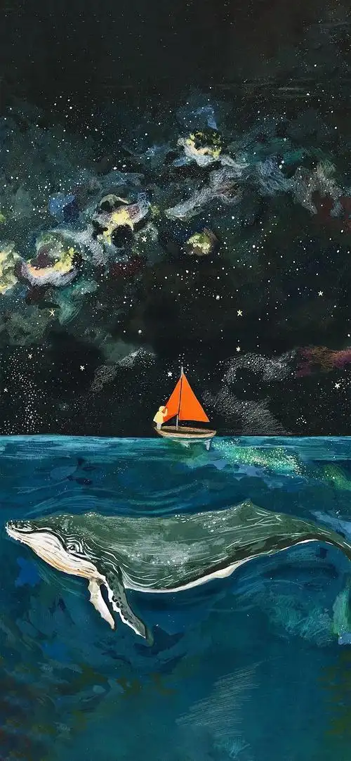 有没有那种暗色系的好看全面屏手机壁纸啊