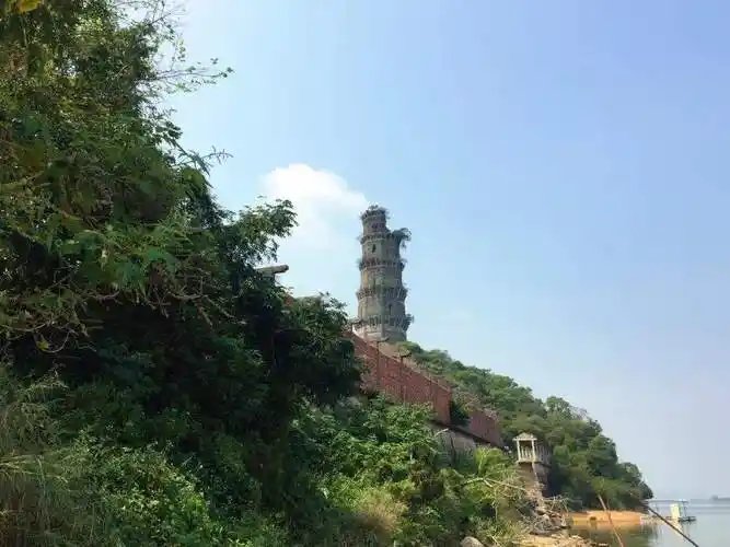 潮州潮安的三元塔_韩江_溪东_塔高