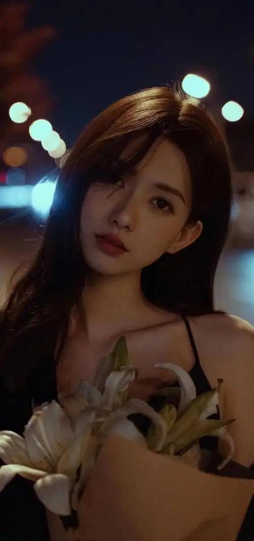 成熟稳重显瘦小黑裙系列美女手机壁纸分享