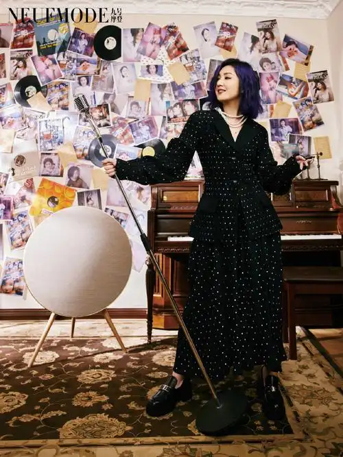 杨千嬅复古电影感大片##杨千嬅九号摩登封面