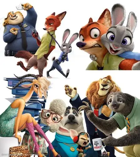 疯狂动物城所有人物