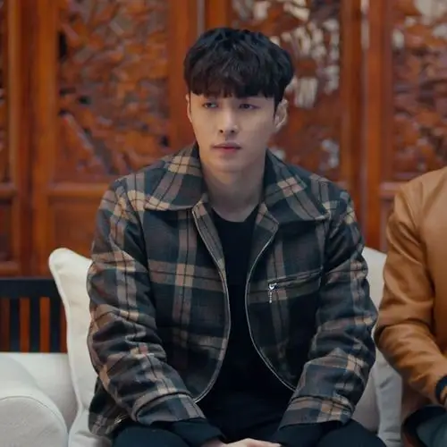 美国纽约sheep黄金瞳庄睿张艺兴同款夹克毛呢格子外套休闲衣服潮