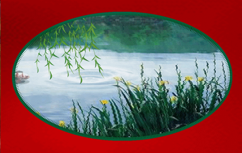 【gif-动图】—音画制作椭圆动态素材 同步歌词