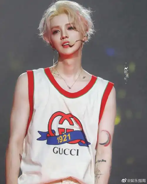 鹿晗发了粉丝修的图##鹿晗ins更新照