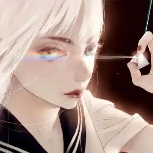 二次元高冷女生头像