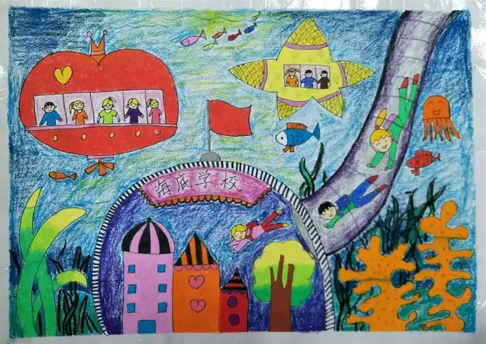 琼海市第一小学·2019年元旦·一,二年级绘画优秀作品展
