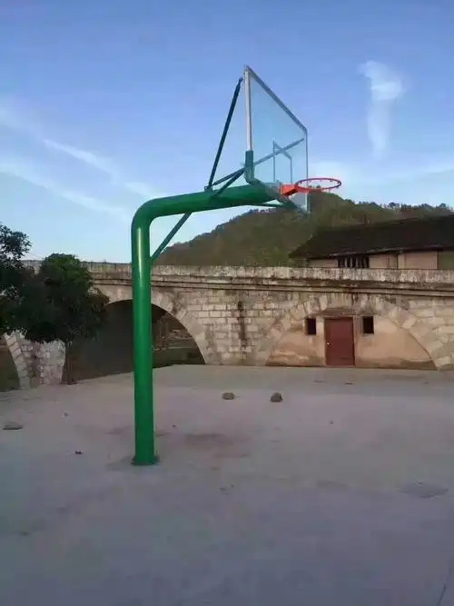 精致昊然埋地式篮球架安装方法说明