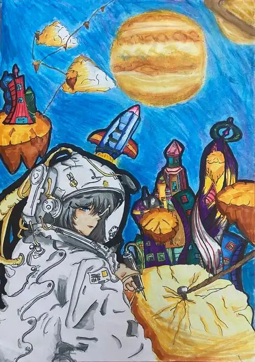 幻想儿童绘画获奖