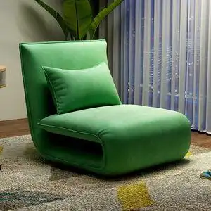 单个小沙发房间卧室踏踏米沙发懒人单椅折叠创意日式单人阳台休闲