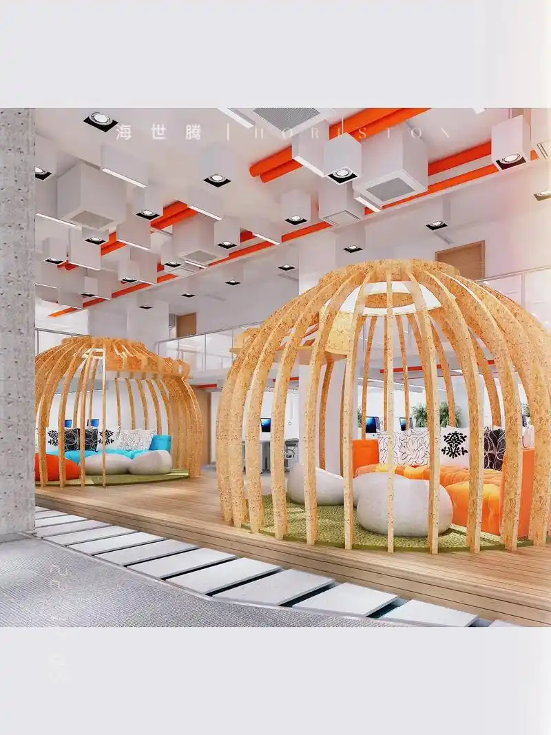 游戏公司办公空间装修设计