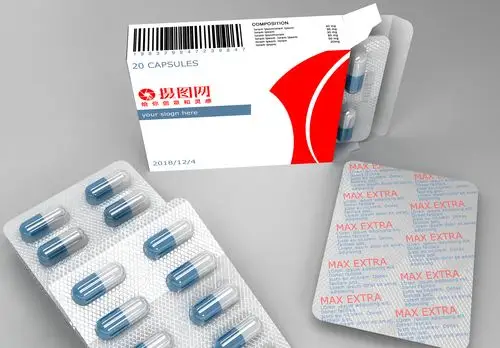 西药包装海报