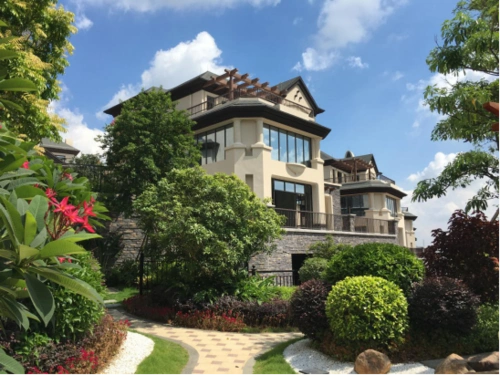 东莞莲湖山庄别墅价格_建面约230-460㎡联排双拼独栋_东莞楼盘_广东