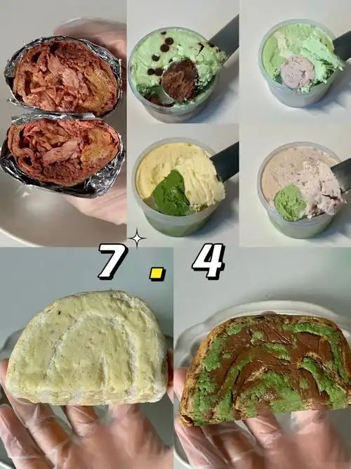 [一r]璇慕 南乳梅花肉鸡蛋卷(塞了两块腐乳进入热,更有滋味了[二r]