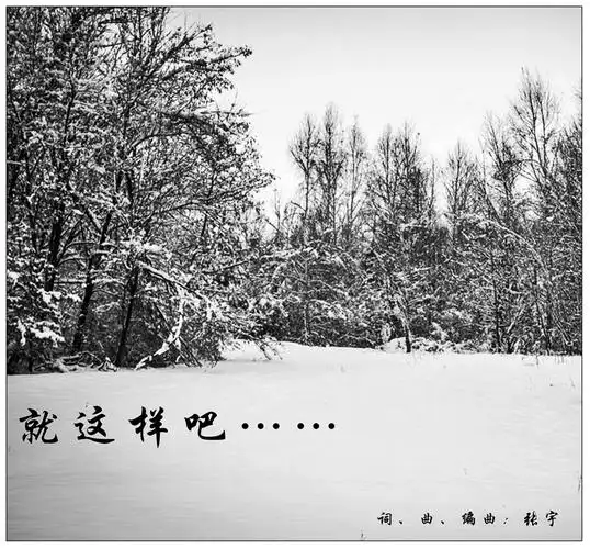 张宇民谣新作《就这样吧》