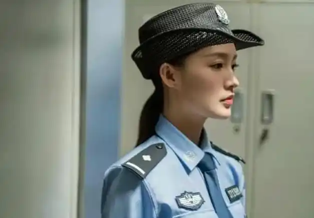 李沁"警服照"被疯传,一根皮带勒出漫画腰,简直a爆了!
