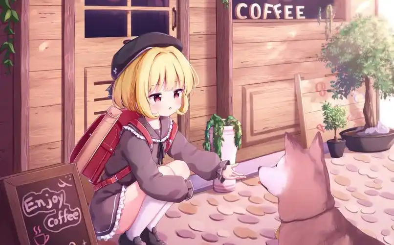 送给大家的二次元萌妹,感谢一键三连啊