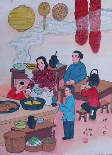 新华社中文及海外英文版推出中国户县农民画年俗系列作品