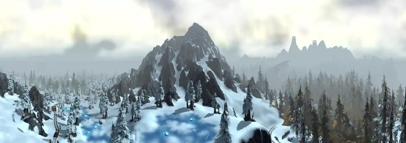 (110余张已上传网盘持续更新中)感受魔兽世界的风景大片吧