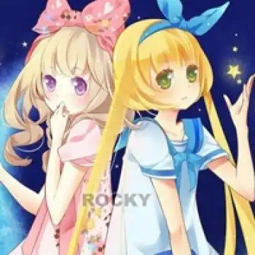 最新可爱姐妹卡通头像 好看的闺蜜动漫qq双人头像