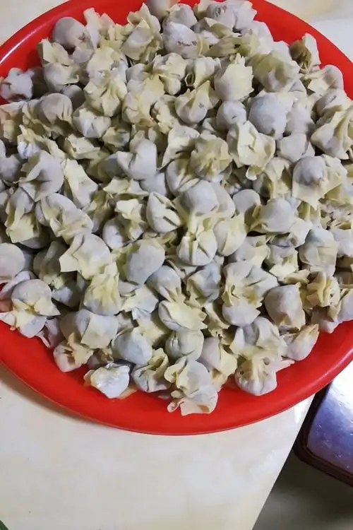 carly杨做的馄饨馅