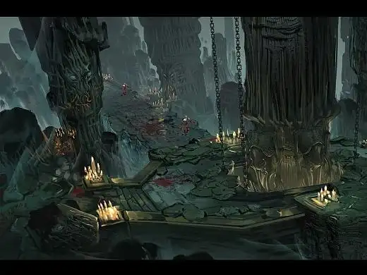 地下墓穴概念设计(暗黑风格系列)