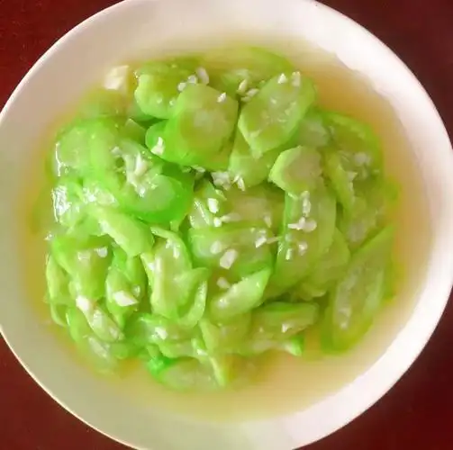 清炒丝瓜#夏季养生食物(1/8)