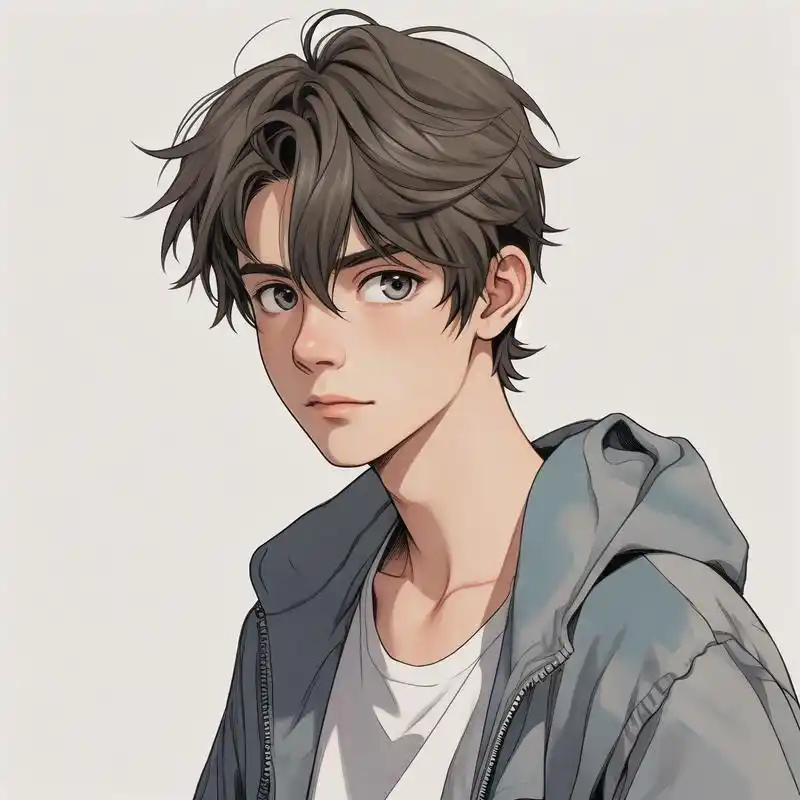 96手绘风格男生头像合集99