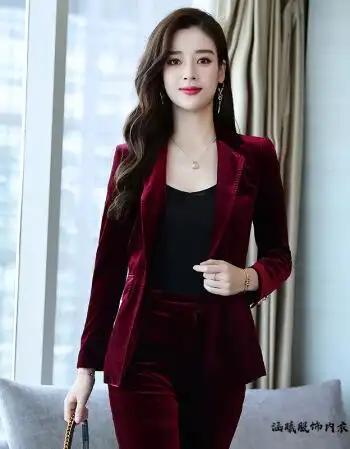 酒红色单件西装 s【图片 价格 品牌 报价】-京东