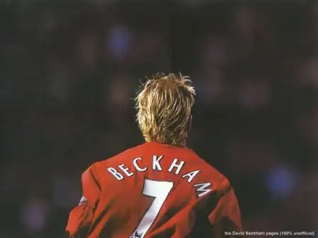 求一张曼联时代的贝克汉姆7号近身背影照