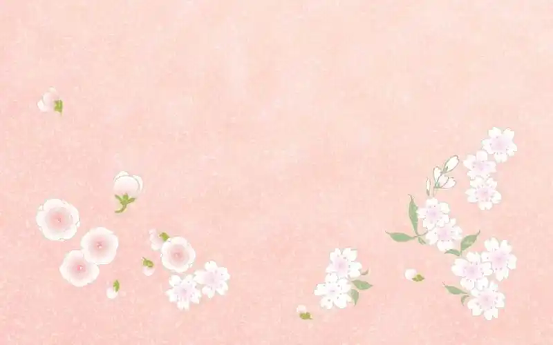 碎花的小小世界高清桌面壁纸