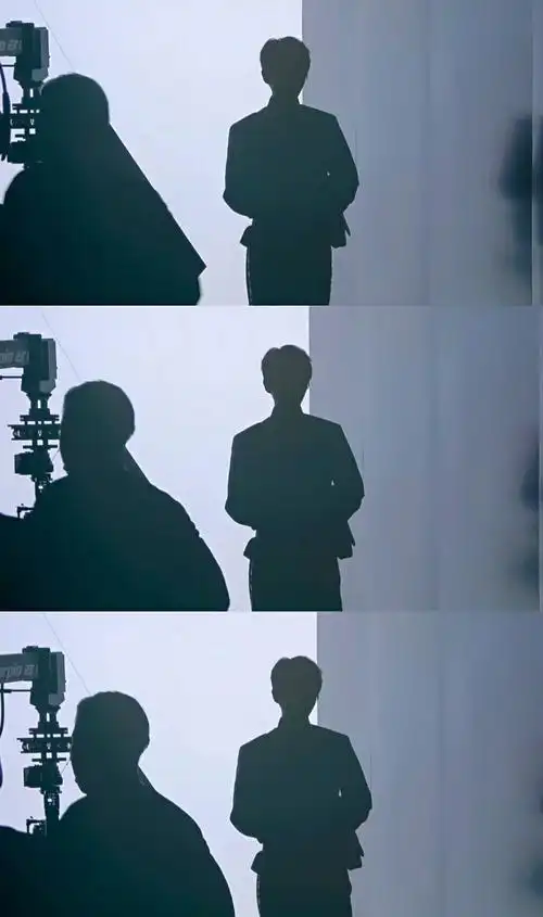 王俊凯 拍摄花絮剪影壁纸 cr.就是蓝