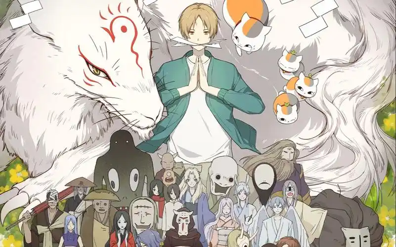 海怪ipadpro绘画夏目友人帐剧场版海报