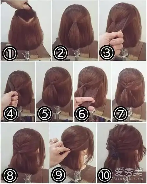 短发波波头怎么扎好看?波波头适合的扎发教程 波波头短发怎么扎
