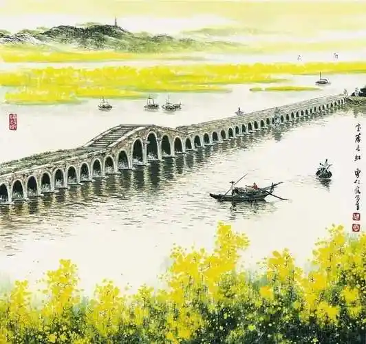 国画江南园林,一场梦幻之旅!