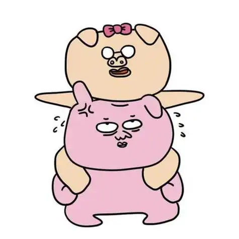 动漫丑萌情侣头像一对 动漫头像图片大全 -【爱个性】