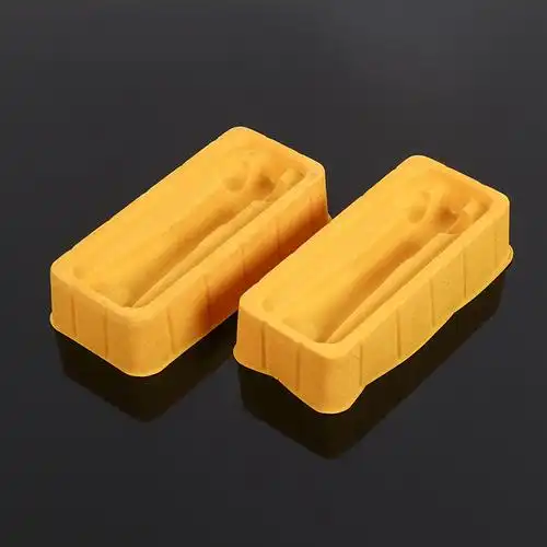 药瓶内衬ps植绒吸塑包装盒医药塑料内托托盘泡壳