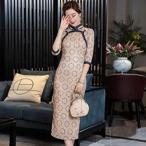 新款旗袍2021新品