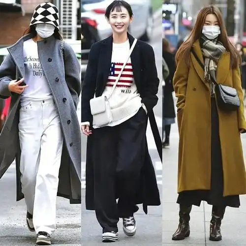 韩国小姐姐时尚街拍:真是一个比一个会穿!这样搭配气场十足