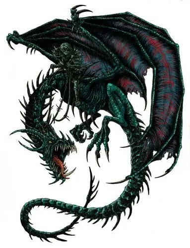 ice dragon : card illustration i did for the ios game evokerde.