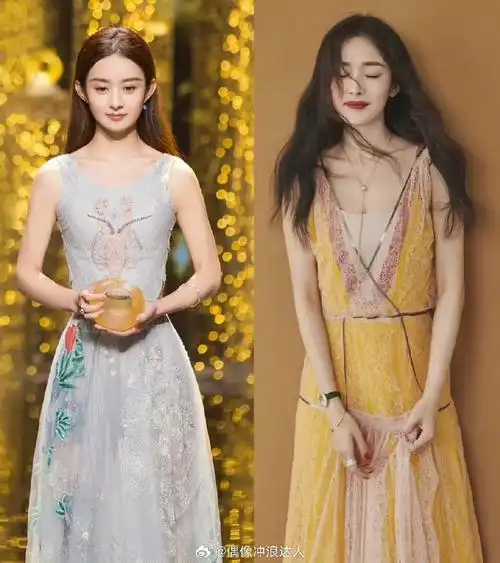 赵丽颖杨幂 戛纳