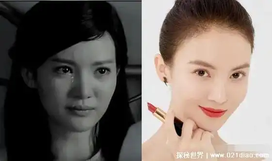 金晨整容前后对比