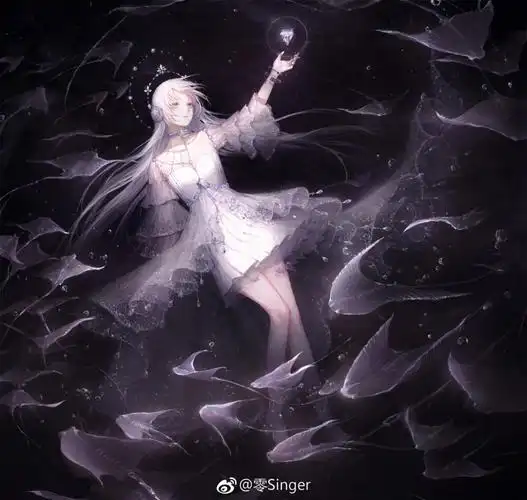 蓝星星梦幻星空少女