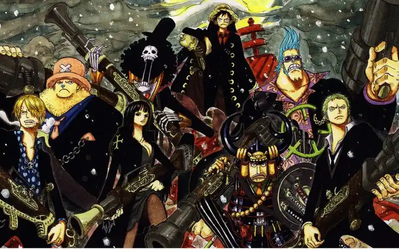 海贼王:盘点那些一出场就稳了的角色|海贼王|出场|头巾_新浪新闻