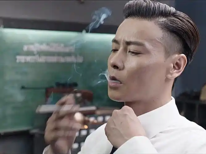 人狠话不多西装暴徒张晋