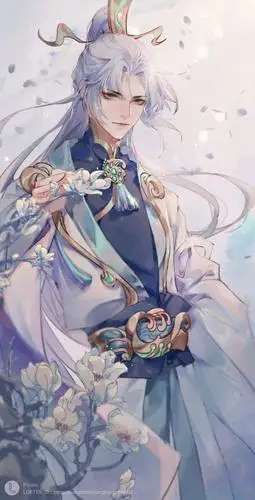 好看的古风美男壁纸_唯美