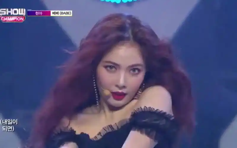 这个时期的泫雅真的好绝呀,金泫雅-《babe》舞台混剪完整版