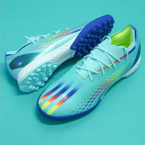 钉a g长 钉人造草地次顶猎鹰训练鞋 超顶x22世界杯天蓝色【tf碎钉】
