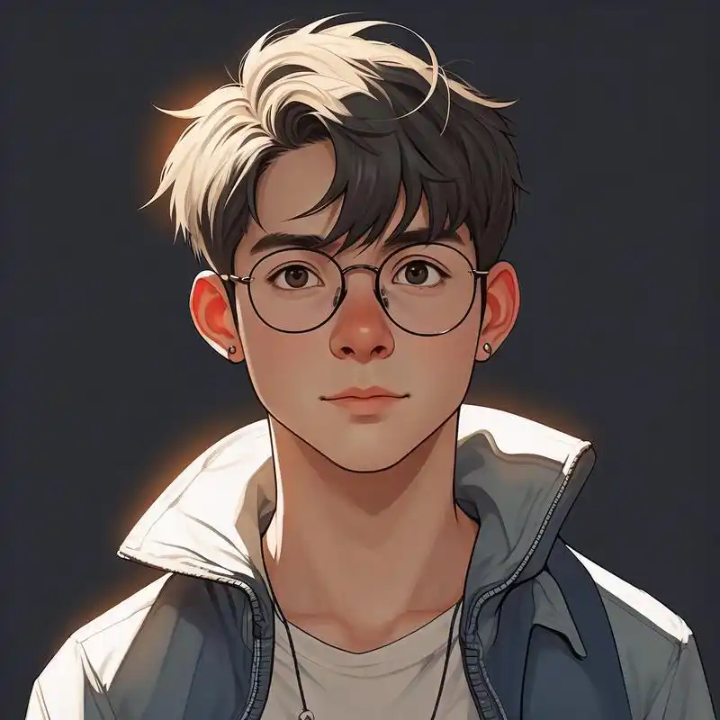 97男士专属|精选戴眼镜头像 今天给大家分享一组精选的戴眼镜男性